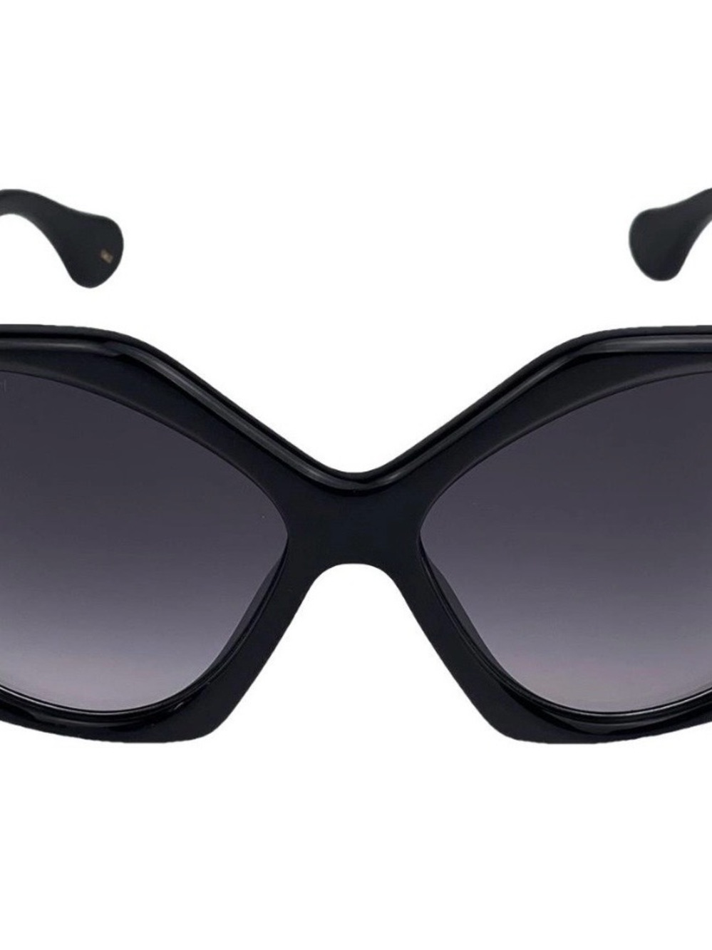 Gucci Black Oversized Fashion Sunglasses - Picture 7 of 9